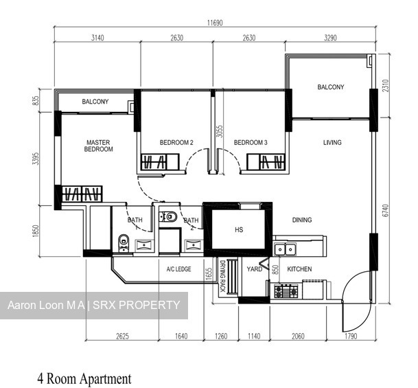 Blk 520A Centrale 8 At Tampines (Tampines), HDB 4 Rooms #378347461